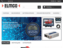 Tablet Screenshot of elmco.se